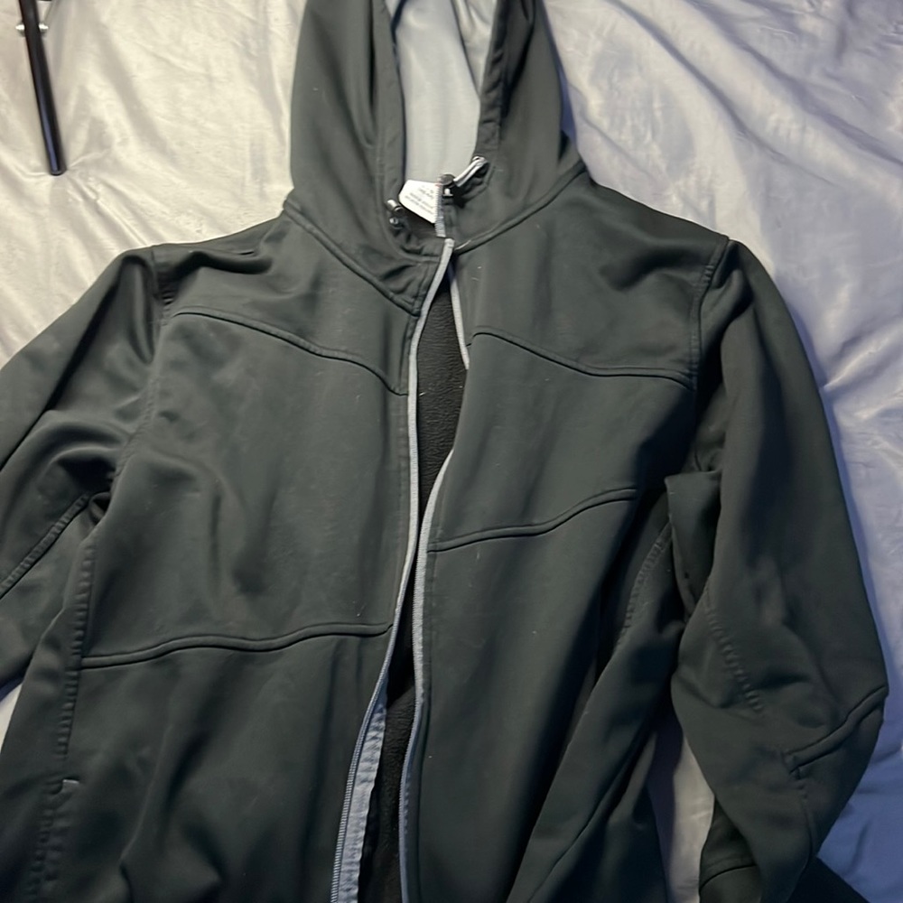 black jacket